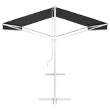 Free Standing Awning Anthracite 5 x 3 m Polyester - 45-Degree Angle