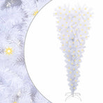 Artificial Christmas Tree with Stand White 120 cm PVC and Steel