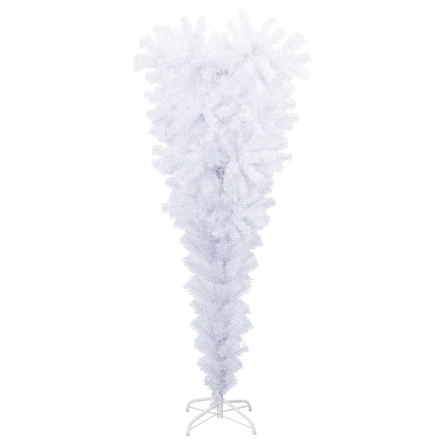 Artificial Christmas Tree with Stand White 120 cm PVC and Steel