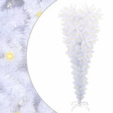Artificial Christmas Tree with Stand White 150 cm PVC and Steel