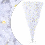 Artificial Christmas Tree with Stand White 180 cm PVC and Steel
