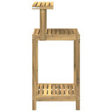 Outdoor Potting Bench 56.5 x 48.5 x 107 cm Solid Acacia Wood