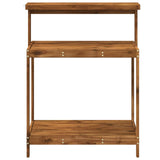 Outdoor Potting Bench 86.5 x 48.5 x 106 cm Solid Acacia Wood