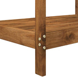 Outdoor Potting Bench 111.5 x 48.5 x 107 cm Solid Acacia Wood