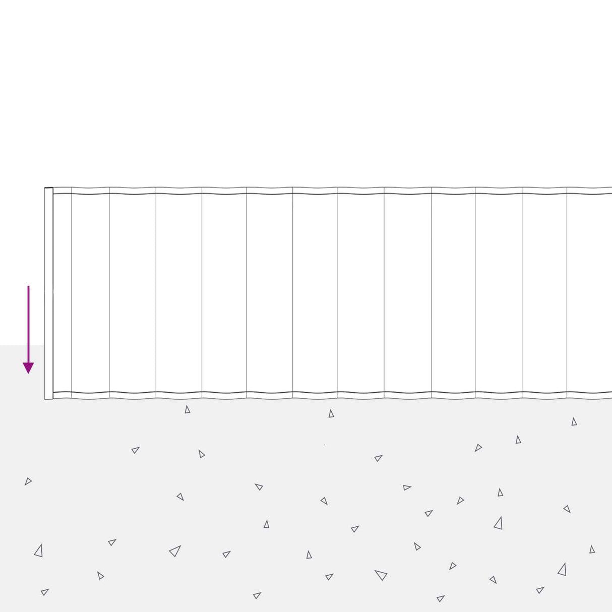 Lawn Edging 20 m x 20 cm Galvanised Steel Silver