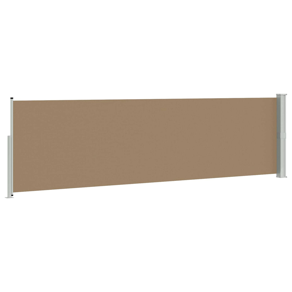 Retractable Side Awning 117 x 500 cm Polyester Rectangular