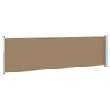 Retractable Side Awning 117 x 500 cm Polyester Rectangular