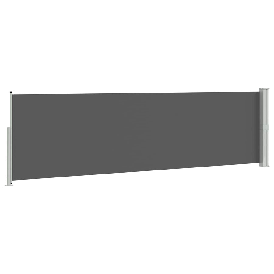 Retractable Side Awning Rectangular 117 x 500 cm Polyester