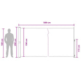 Retractable Side Awning 200 x 500 cm