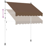 Manual Retractable Awning Taupe 350 cm - Rear View
