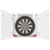Dartboard Cabinet White 56 x 12 x 63 cm Engineered Wood