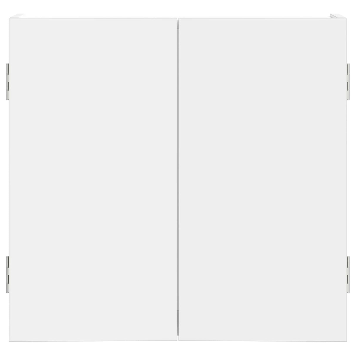 Dartboard Cabinet White 56 x 12 x 53.5 cm Engineered Wood