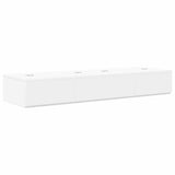 Studio Desk White 110 x 40 x 19.5 cm Engineered Wood