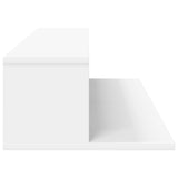 Studio Desk White 130 x 36 x 19.5 cm Engineered Wood