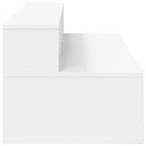 Studio Desk White 152 x 42.5 x 36 cm Engineered Wood
