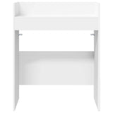 DJ Table White 102 x 45 x 102 cm Engineered Wood - Top-Down View
