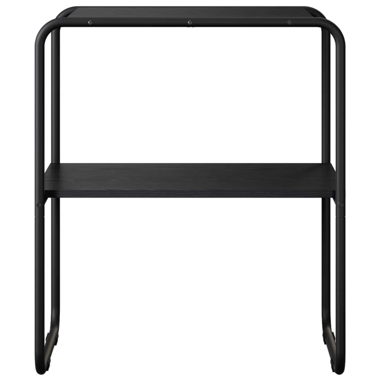 Console Table Black Oak 60 x 42.5 x 70 cm Engineered Wood