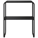Console Table Black Oak 80 x 42.5 x 70 cm Engineered Wood