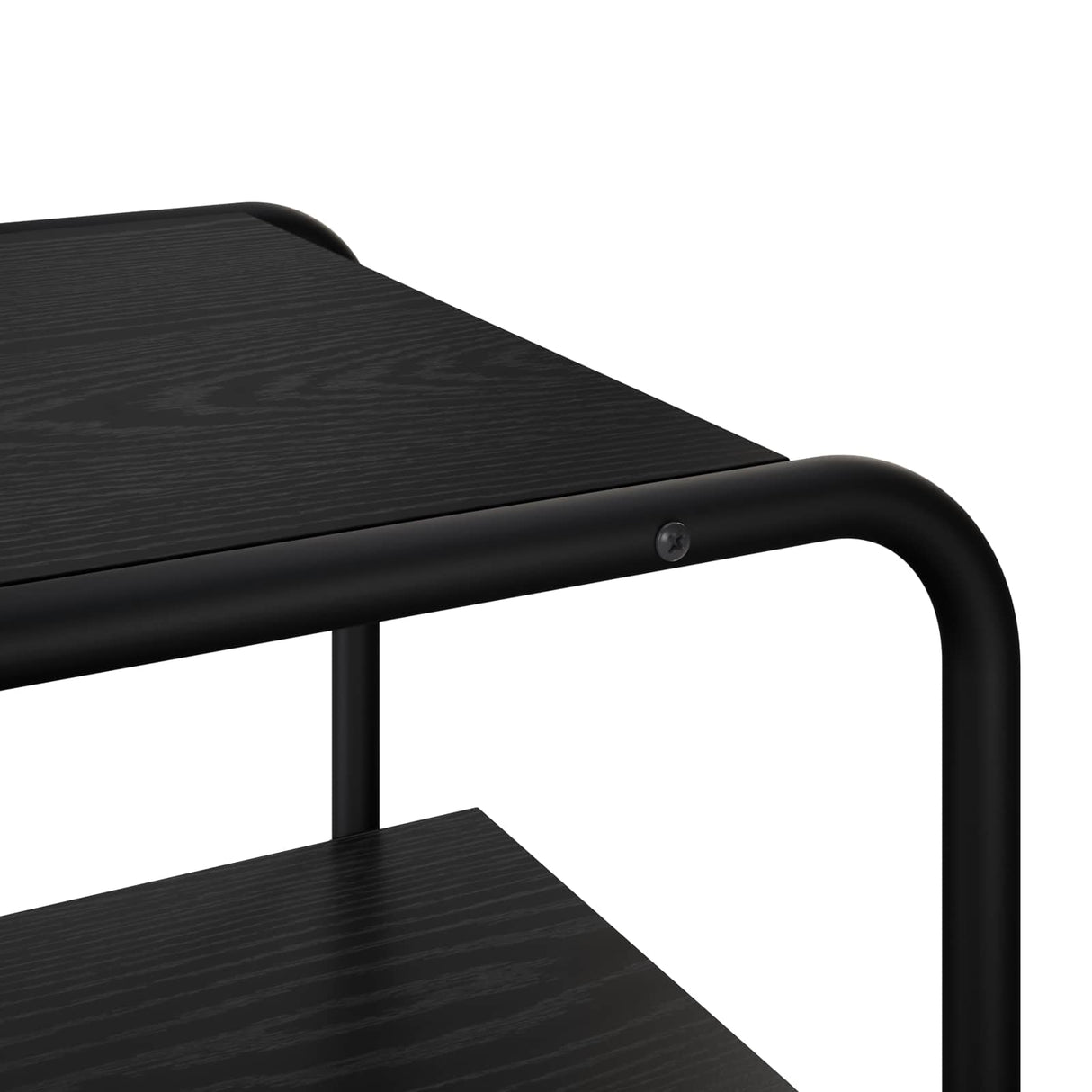 Console Table Black Oak 60 x 41 x 75 cm Engineered Wood