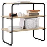 Console Table Sonoma Oak 60 x 41 x 75 cm Engineered Wood - Side View