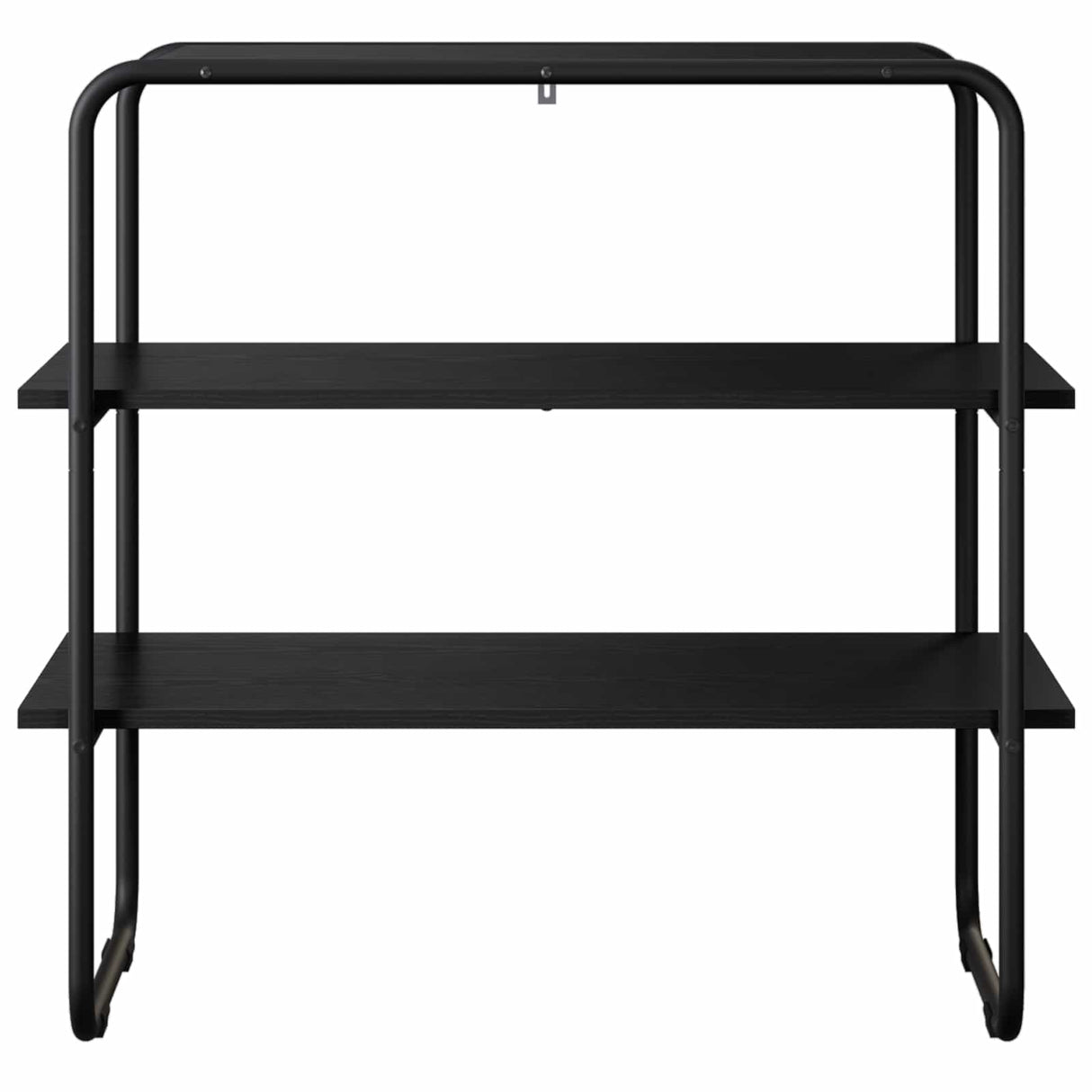 Console Table Black Oak 80 x 41 x 75 cm Engineered Wood