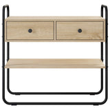 Console Table Sonoma Oak 80 x 40 x 75 cm Engineered Wood