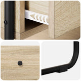 Console Table Sonoma Oak 100 x 40 x 75 cm Engineered Wood