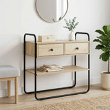 Console Table Sonoma Oak 100 x 40 x 75 cm Engineered Wood