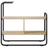 Console Table Sonoma Oak 80 x 35 x 75 cm Engineered Wood - Top-Down View