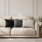 Cushion with Pillow HEERLEN 6 pcs Grey Polyester