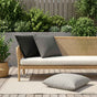 Cushion with Pillow HEERLEN 2 pcs Black Polyester