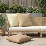 Cushion with Pillow HEERLEN 2 pcs Beige Polyester - Side View