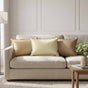 Cushion 2 pcs HOUTEN Cream 40 x 60 cm Polyester