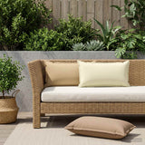 Cushion with Pillow HOUTEN 2 pcs Beige Polyester