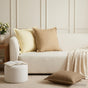 Throw Pillow 6 pcs HOUTEN Cream 50 x 50 cm Polyester