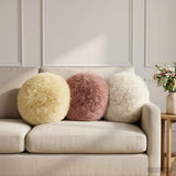 Cushion with Pillow HEERLEN 2 pcs White PV Fleece
