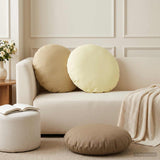 Cushion with Pillow HEERLEN 6 pcs Beige Polyester - Side View