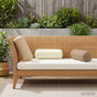 Cushion with Pillow HEERLEN 2 pcs Beige Polyester