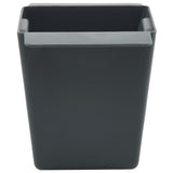 Flower Boxes for Euro Pallets 12 pcs Grey 13.5 x 9 x 9.5 cm