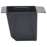 Flower Boxes for Euro Pallets 12 pcs Grey 13.5 x 9 x 9.5 cm - 45-Degree Angle