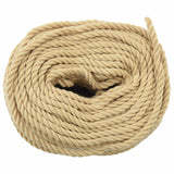 Boat Rope 50 m 0.6 Natural PP - Top-Down View