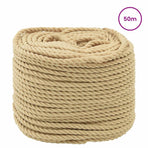 Boat Rope 6 mm 50 m Natural