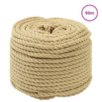 Boat Rope 8 mm 50 m Natural polypropylène