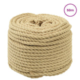 Boat Rope 50 m 0.8 Natural PP - Front View