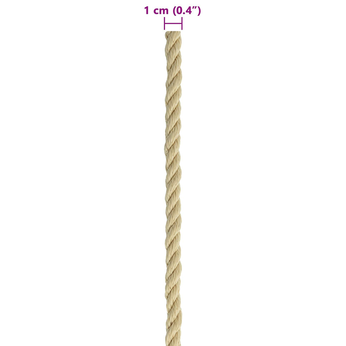 Boat Rope 25 m 1 Natural PP