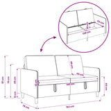 Sofa with Storage Dark Grey 152 x 78 x 87 cm Polyester