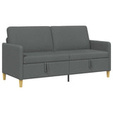 Sofa with Storage Dark Grey 172 x 78 x 87 cm Polyester