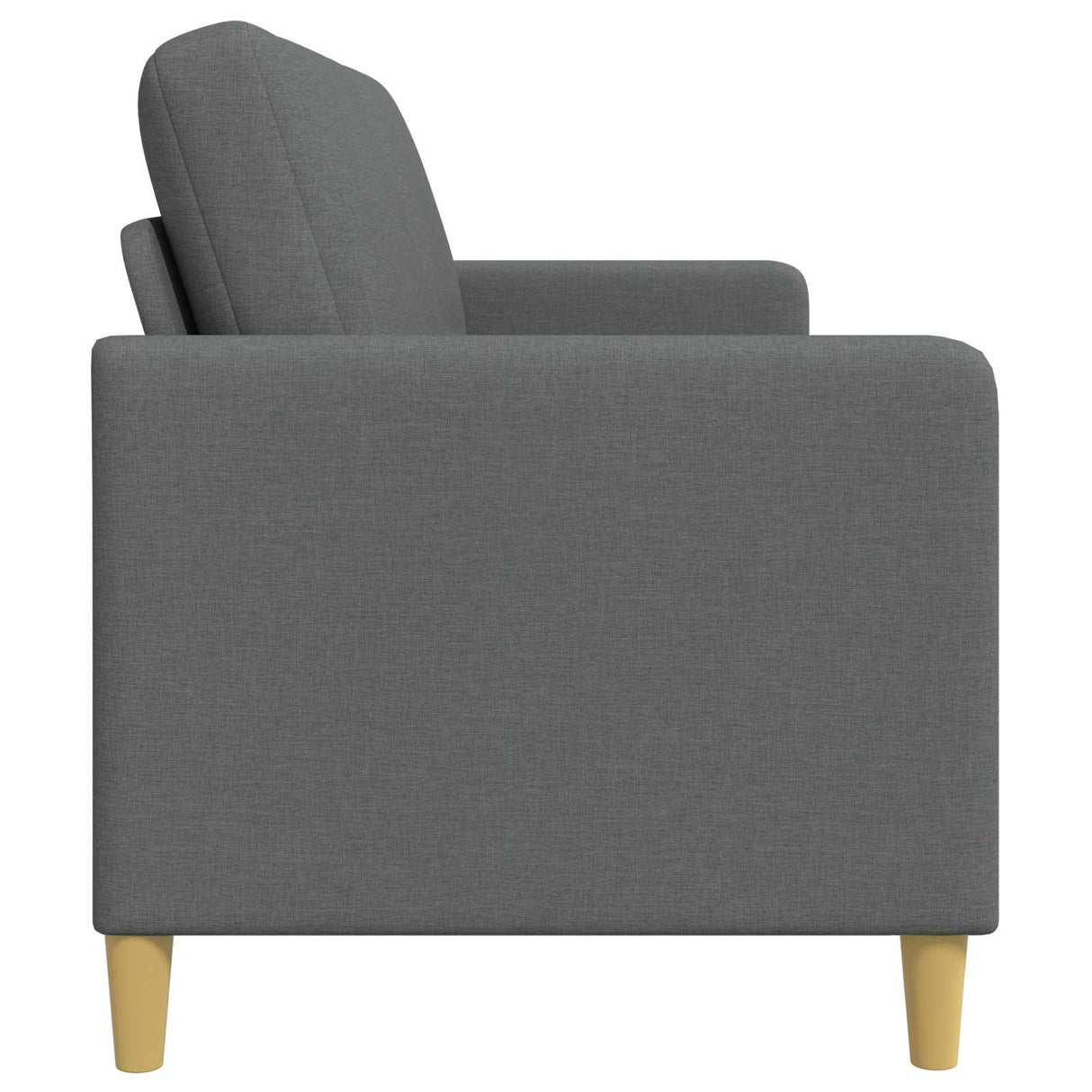 Sofa with Storage Dark Grey 192 x 78 x 87 cm Polyester