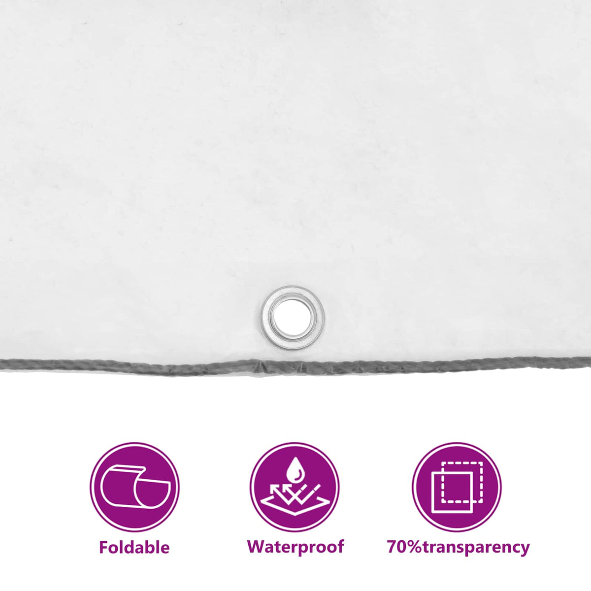 Plant Cover 3 x 3 m PE Transparent
