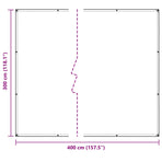 Plant Cover 3 x 4 m PE Transparent